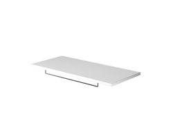 Sofatablett zur Armlehne 26 cm Weiss