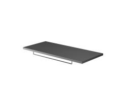 Sofatablett zur Armlehne 26 cm Anthrazit