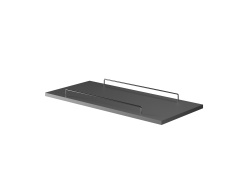 Sofatablett zur Armlehne 26 cm Anthrazit