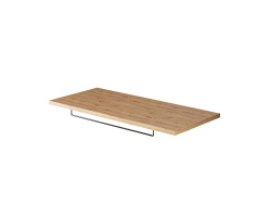 Sofatablett zur Armlehne 26 cm Wildeiche
