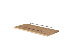 Sofatablett zur Armlehne 26 cm Wildeiche