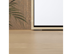 Schrankbett M1(40 cm Tiefe) 140x200 Vertikal Kaiserberg Eiche/Weiss