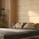 Murphy bed M1(40 cm depth) 140x200 Vertical Kaiserberg Oak /White Gloss