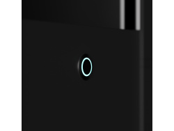 SMARTBett schmales Standregal M1 (Breite 23 cm) inkl.LED Anthrazit