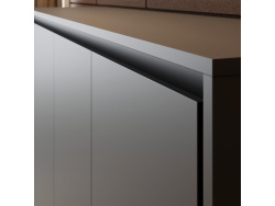 SMARTBett Wall Bed 160x200 Horizontal M2 Depth 55cm Anthracite