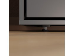 SMARTBett Wall Bed 160x200 Horizontal M2 Depth 55cm Anthracite with Upholstered frame