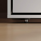 SMARTBett Schrankbett 160x200 Horizontal M2 Tiefe 55cm Perlgrau ohne Polsterrahmen inkl. Beleuchtung