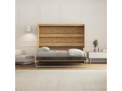 SMARTBett Schrankbett 160x200 Horizontal M2 Tiefe 55cm...