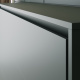 SMARTBett Schrankbett 160x200 Horizontal M2 Tiefe 55cm Stein Grün mit Polsterrahmen inkl. Beleuchtung