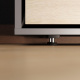 SMARTBett Schrankbett 160x200 Horizontal M2 Tiefe 55cm Anthrazit / Kaiserberg Eiche mit Polsterrahmen inkl. Beleuchtung