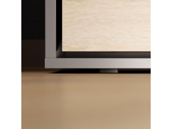 SMARTBett Wall Bed 160x200 Horizontal M2 Depth 55cm Anthracite / Kaiserberg Oak without upholstered frame