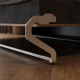 SMARTBett Wall Bed 160x200 Horizontal M2 Depth 55cm Anthracite / Kaiserberg Oak