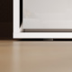 SMARTBett Wall Bed 160x200 Horizontal M2 Depth 55cm White/White  Gloss
