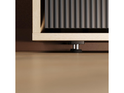 Murphy bed SMARTBett 140x200 Horizontal(M2 55cm depth) Kaiserberg  Oak/Anthracite Waves