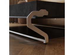 Murphy bed SMARTBett 140x200 Horizontal(M2 55cm depth) Kaiserberg  Oak/Anthracite Waves