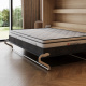 Murphy bed SMARTBett 140x200 Horizontal(M2 55cm depth) Kaiserberg  Oak/Anthracite Waves