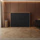 Murphy bed SMARTBett 140x200 Horizontal(M2 55cm depth) Kaiserberg  Oak/Anthracite Waves