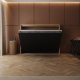 Murphy bed SMARTBett 140x200 Horizontal(M2 55cm depth) Kaiserberg  Oak/Anthracite Waves