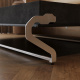 Murphy bed SMARTBett 140x200 Horizontal(M2 55cm depth) Kaiserberg  Oak/Anthracite Waves