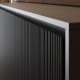 SMARTBett Wall Bed 160x200 Horizontal M2 Depth 55cm Anthracite /Anthracite  Waves