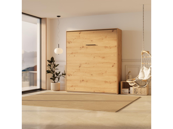 Wall Bed 160x200 Vertical (M3 Depth 55cm) White