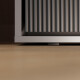 SMARTBett Wall Bed 140x200 Horizontal (M2 55cm Depth) Front WAVES Anthracite