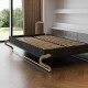 SMARTBett Wall Bed 140x200 Horizontal (M2 55 cm Depth) White/WAVES Anthracite