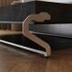 SMARTBett Wall Bed 140x200 Horizontal (M2 55 cm Depth) White/WAVES Anthracite
