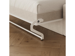 SMARTBett 160x200 Wall Bed Horizontal M2 (Depth 55cm) WHITE incl. SOFA