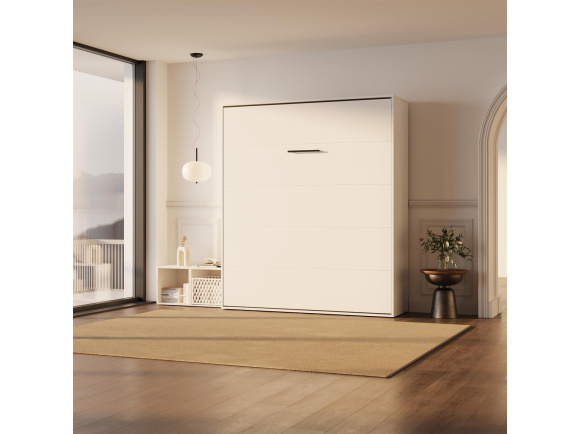 Wall Bed 160x200 Vertical (M3 Depth 55cm) White