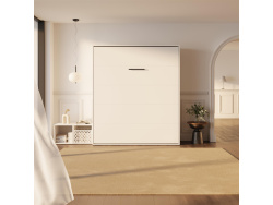 SMARTBett Murphy Bed 160x200 Vertical M3 Depth 55cm White