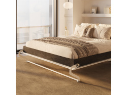 SMARTBett Murphy Bed 160x200 Vertical M3 Depth 55cm White