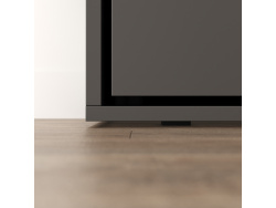 SMARTBett 160x200 Schrankbett Horizontal M2 (Tiefe 55cm) Anthrazit inkl.SOFA