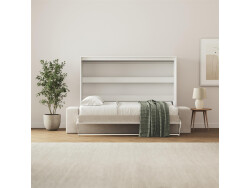 SMARTBett 140x200 Wall Bed Horizontal M2 (Depth 55cm)...