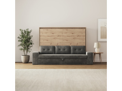 SMARTBett 140x200 Schrankbett Horizontal M2 (Tiefe 55cm)...