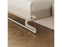SMARTBett 140x200 Schrankbett Horizontal M2 (Tiefe 55cm) Kaiser Eiche inkl.SOFA