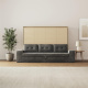 SMARTBett 140x200 Schrankbett Horizontal M2 (Tiefe 55cm) Kaiser Eiche inkl.SOFA