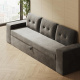 SMARTBett 140x200 Schrankbett Horizontal M2 (Tiefe 55cm) Kaiser Eiche inkl.SOFA