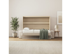 SMARTBett 140x200 Wall Bed Horizontal M2 (Depth 55cm)...