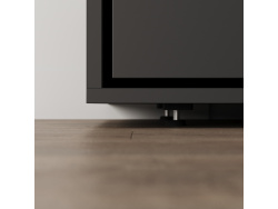SMARTBett 140x200 Schrankbett Horizontal M2 (Tiefe 55cm) Anthrazit inkl.SOFA