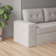 SMARTBett 140x200 Wall Bed Horizontal M2 (Depth 55cm) Roock Green withl. SOFA