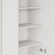 SMARTBett Schrank STA 2.012 mit  1Tür (Tiefe 40cm ) Weiss ohne Zusatzoption Tür Standard
