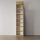 SMARTBett Cabinet STA.2.012  with 1 Door - (Depth 40cm) Kaiserberg Oak without additional Option Door Standard