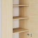 SMARTBett Cabinet STA.2.012  with 1 Door - (Depth 40cm) Kaiserberg Oak without additional Option Door Standard