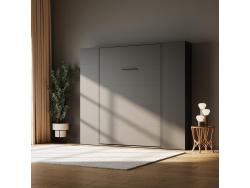 SMARTBett Murphy Bed Set M1 160x200 + 2 x Cabinets