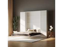 SMARTBett Murphy Bed Set M1 160x200 + 2 x Cabinets