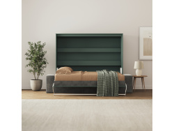SMARTBett 160x200 Schrankbett Horizontal M2 (Tiefe 55cm)...