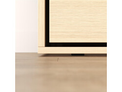 SMARTBett 160x200 Schrankbett Horizontal M2 (Tiefe 55cm) Kaiserbereg Eiche inkl.SOFA Anthrazit Armlehnen 11 cm