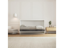 SMARTBett Schrankbett 100x200  Horizontal (M2 55cm Tiefe)