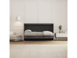 SMARTBett Schrankbett 100x200  Horizontal (M2 55cm Tiefe)